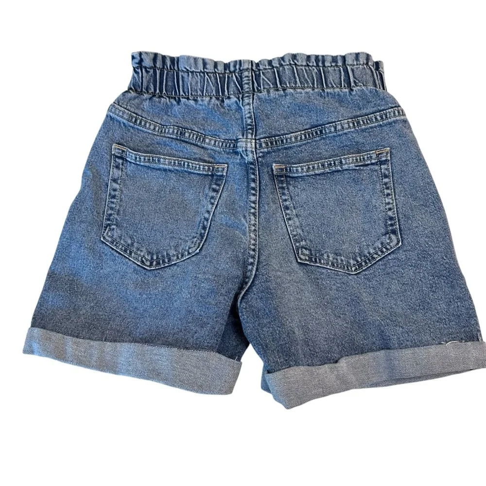 Girls‎ Gap Denim High Rise cut off rolled up hem Shorts size 12